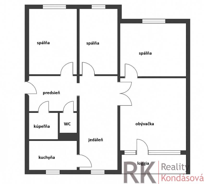 Vyhľadávaný 4-izb.byt, Prešov- Pavla Horova (Sekčov) - 9