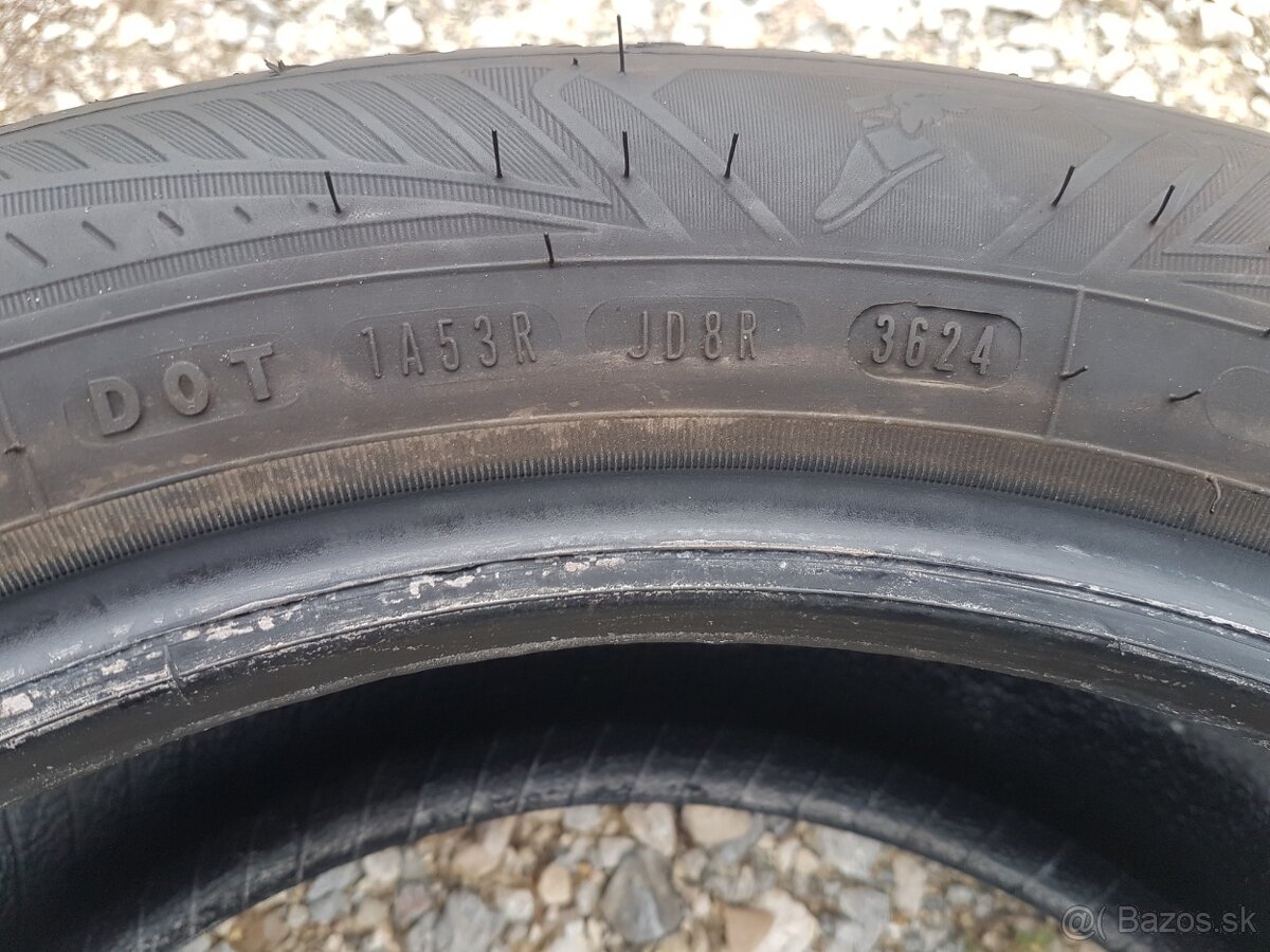 215/55 r17 celoročné pneumatiky 2ks Goodyear DOT2024 - 9