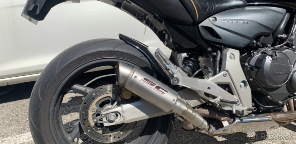 Športový ladený univerzálny moto výfuk Nový Nerezový - 9