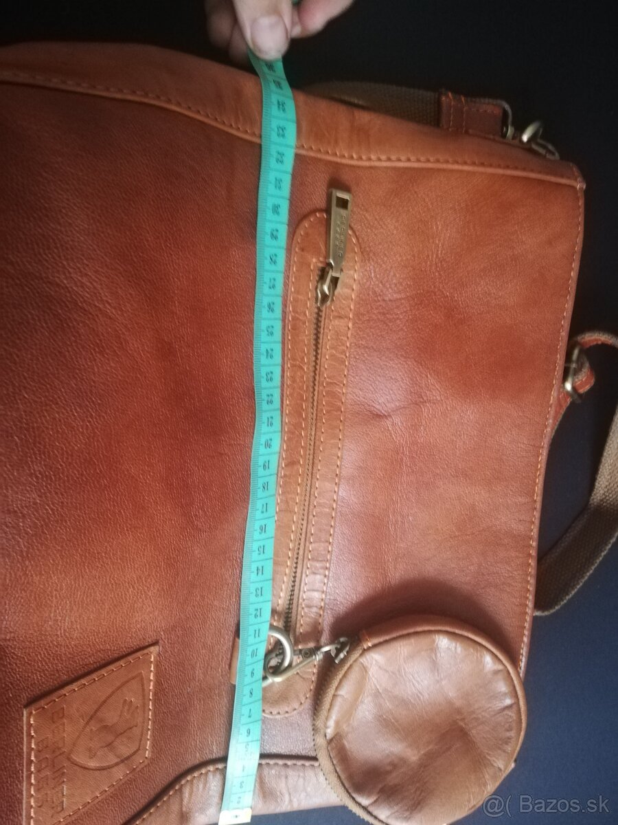 Dámska kožená kabelka - 9