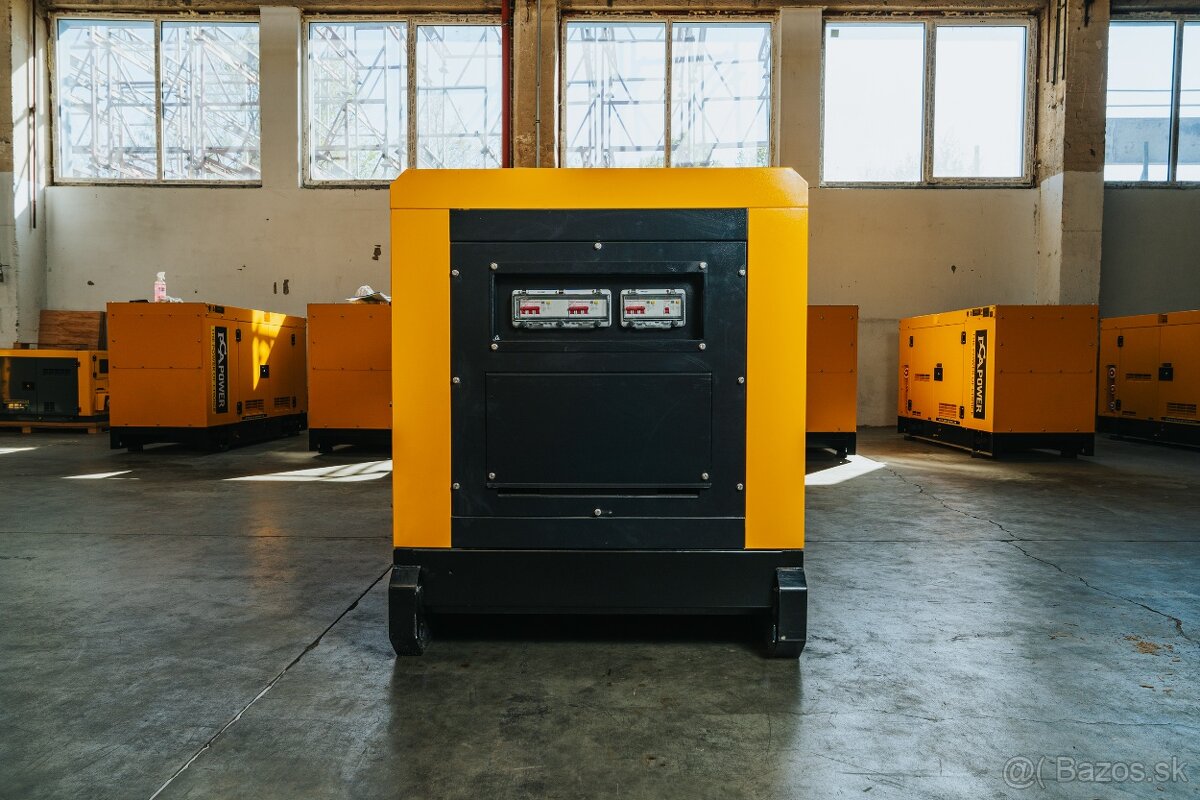 Naftová elektrocentrála PDE-66 kVA s ATS. - 9
