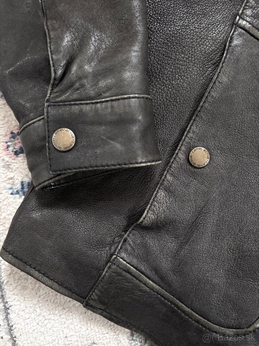Pánska kožená bunda Camel Active - 9