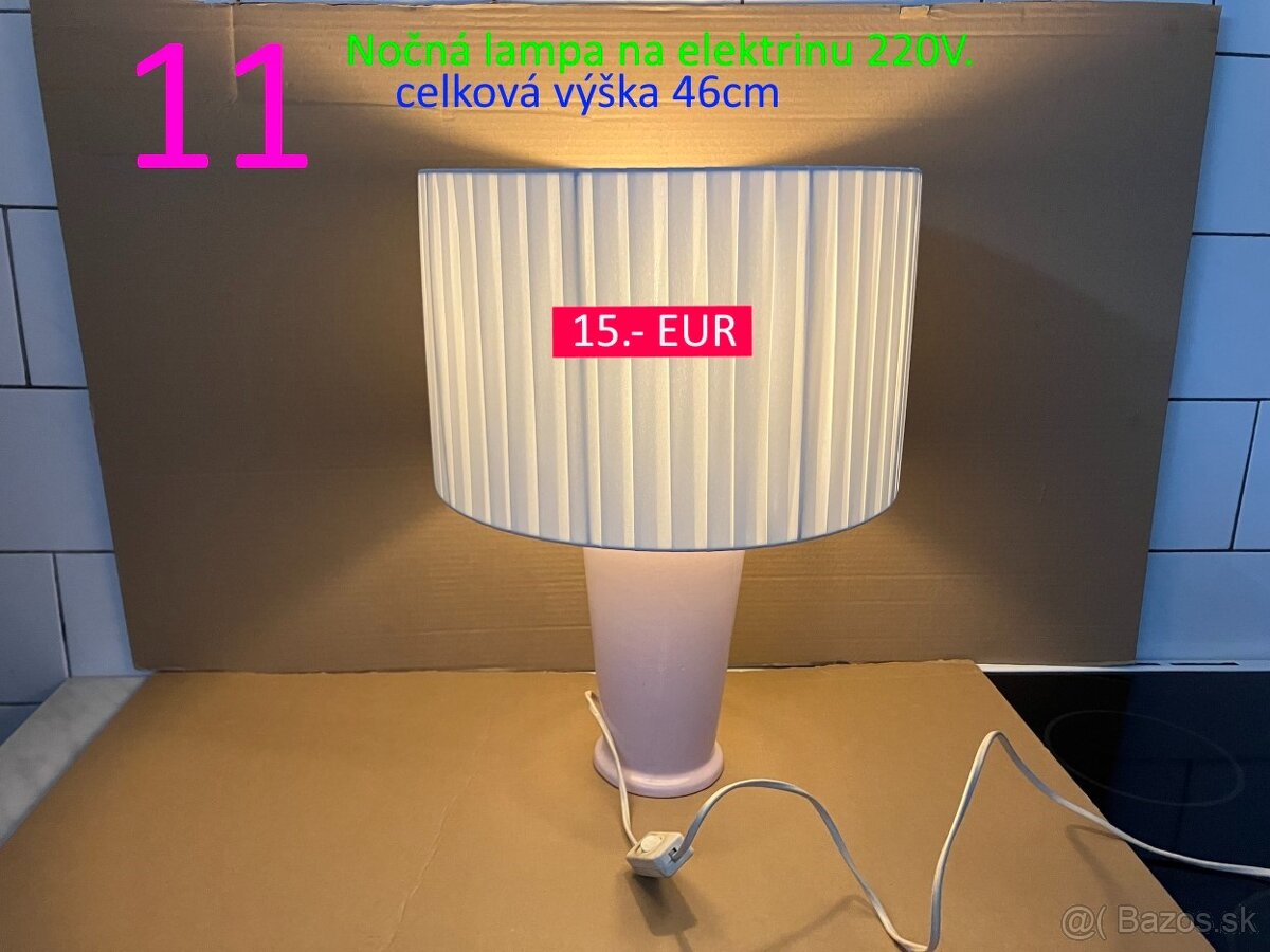 Lustre a lampy starožitné 100 - 150 ročné - 9