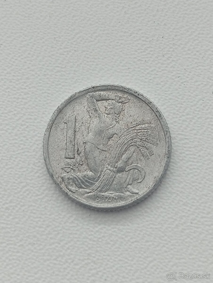 Československe 1 kčs mince - 9