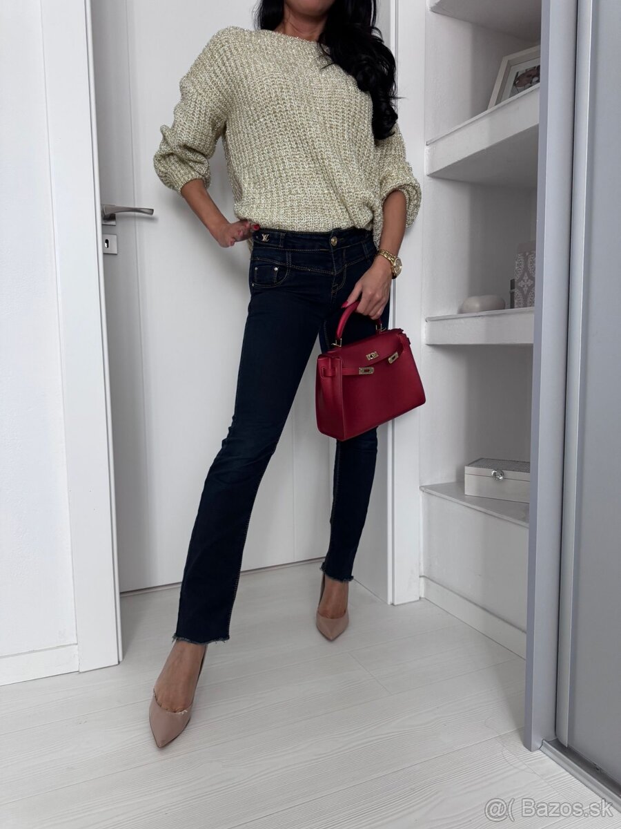 LV jeansy - 9