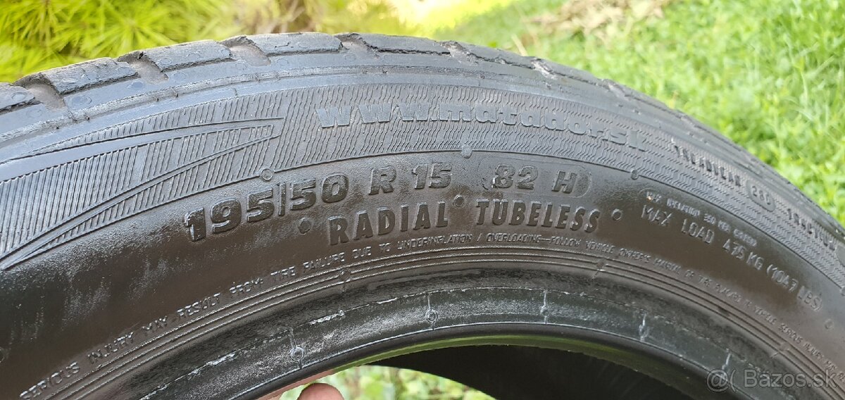Matador Elite 3, 195/50 R16 letne - 9