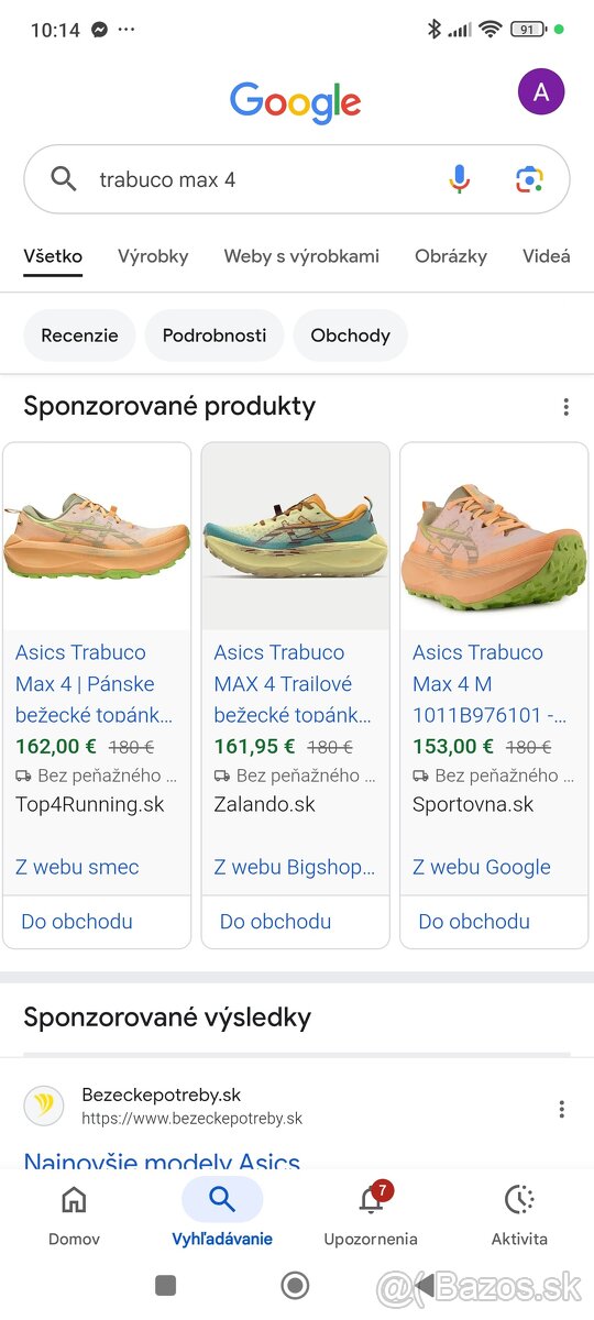 Asics trabuco Max 4 - 9