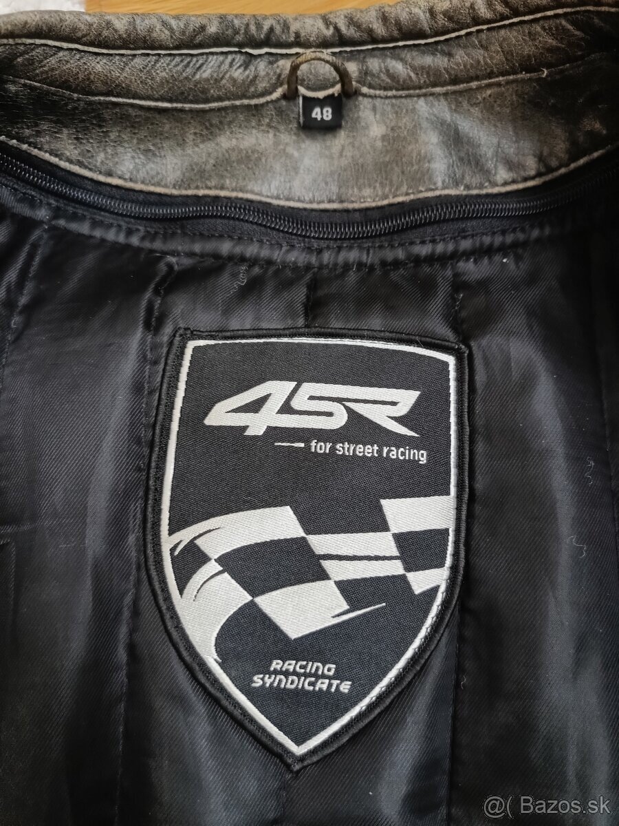 Pánska kožená bunda 4SR - veľkosť 48 - 9