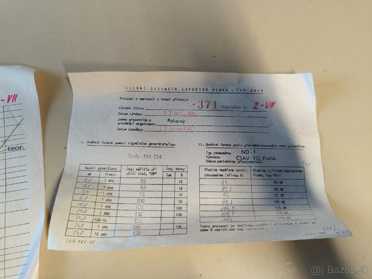 Dosimeter hluku - 9