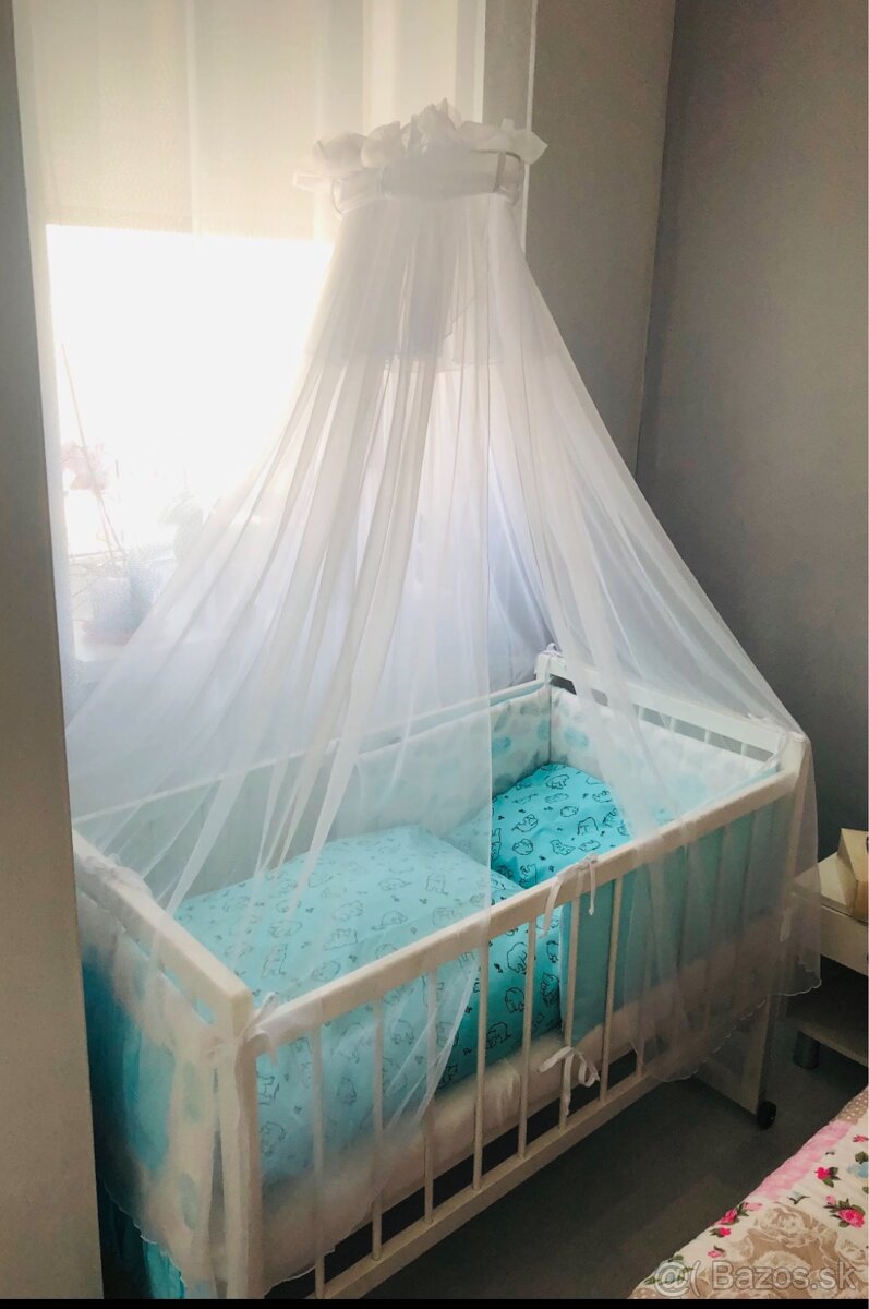 Komplet vybavenie do postieľky s bachýnom - 9