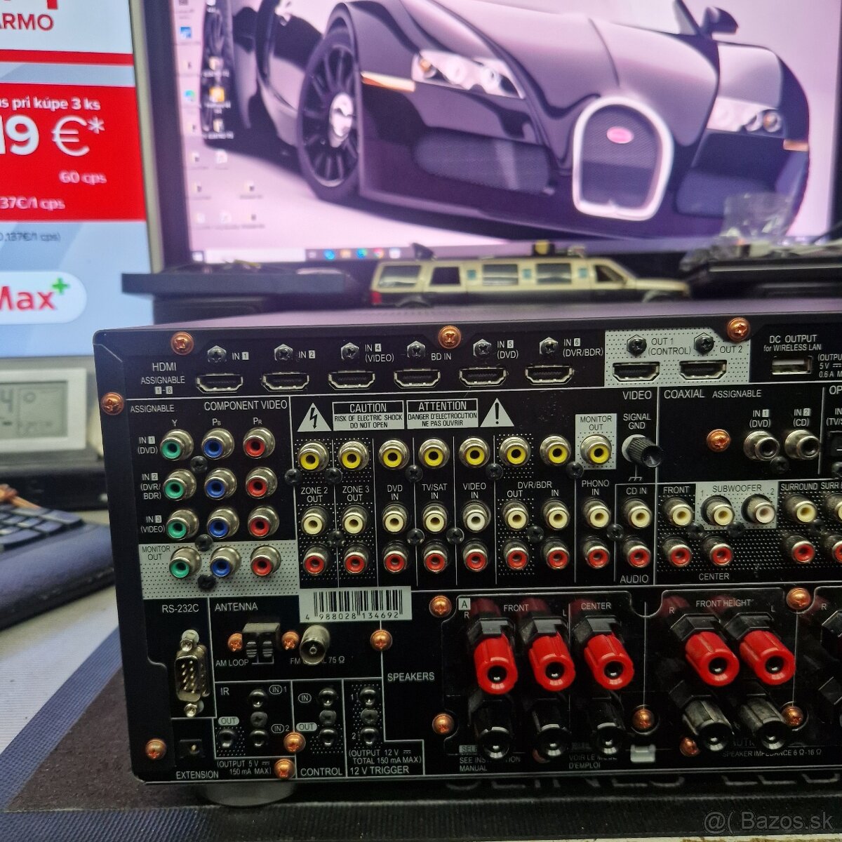 PIONEER SC-LX75...AV receiver 9.2 , Dolby Digital, Dolby Dig - 9