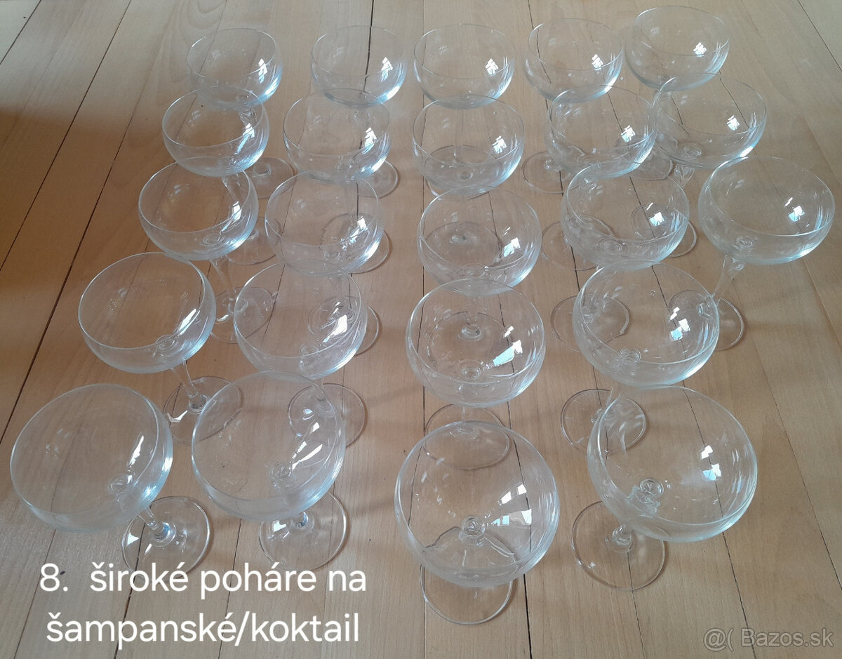poháre, šálky, misky vhodné do baru a reštaurácie - 9