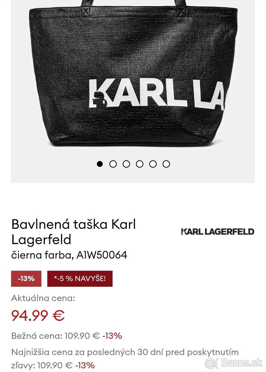 Karl lagerfeld taška - 9