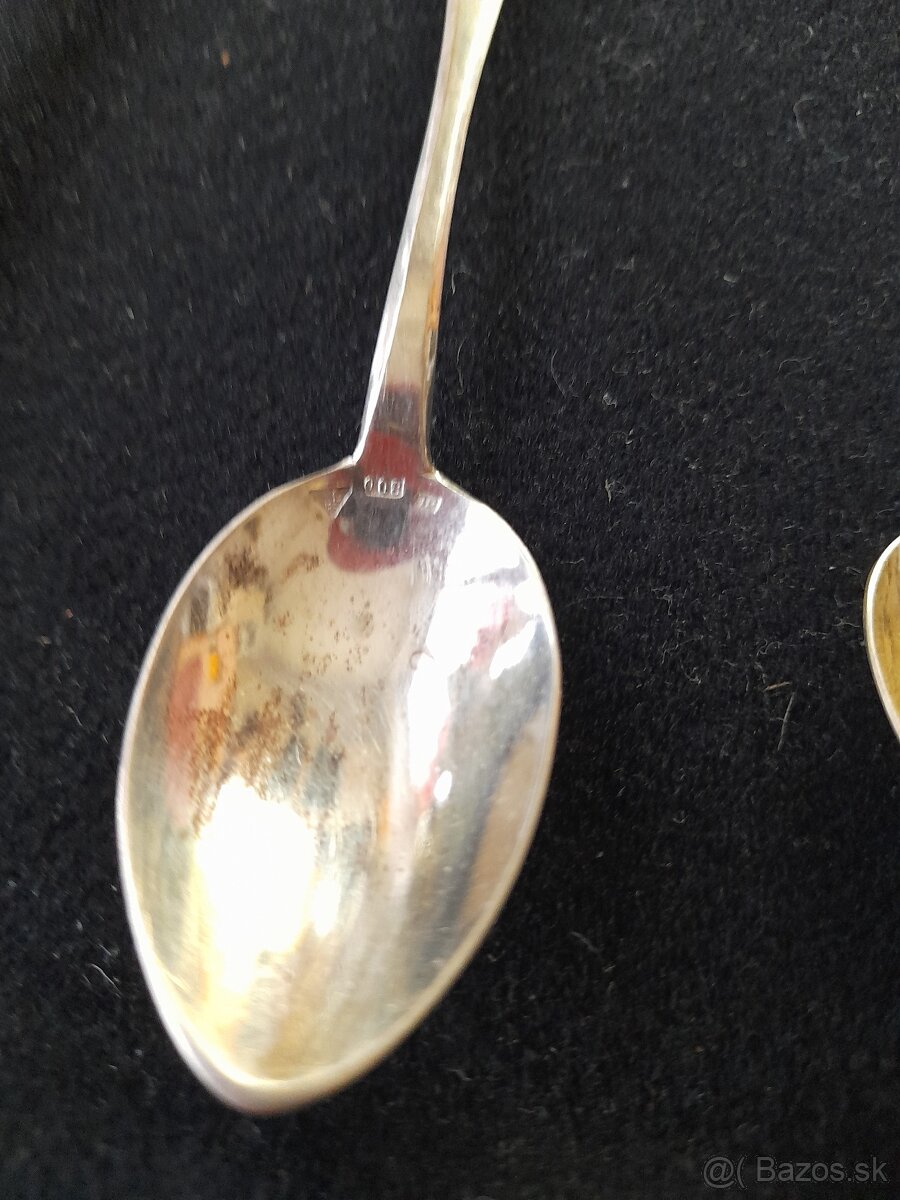 Strieborné lyžičky - 9