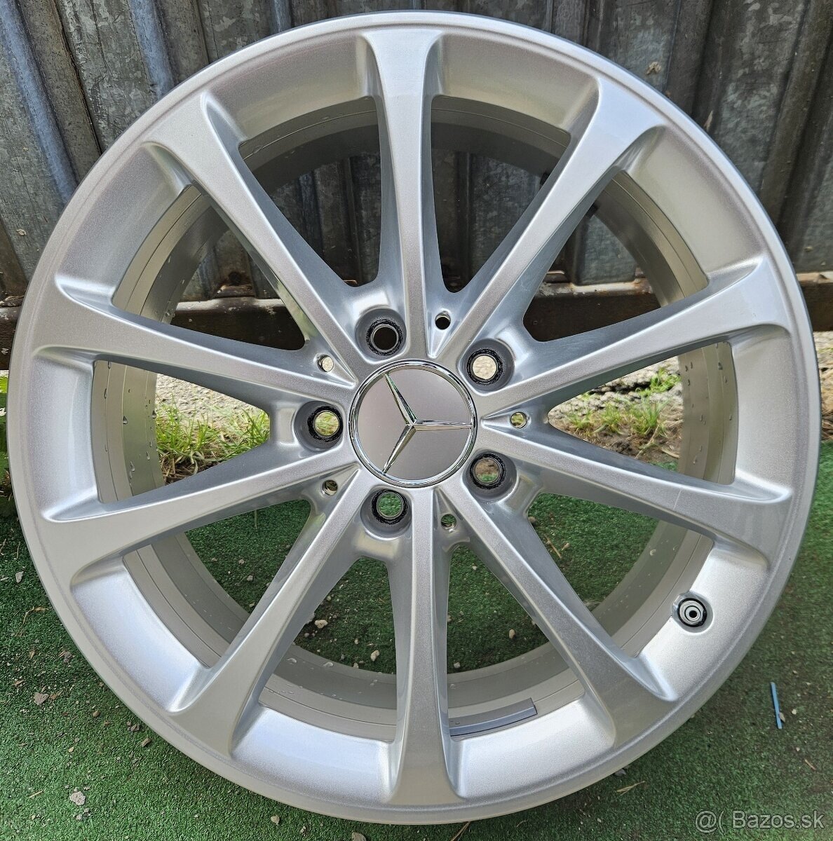 Prakticky nové, originál disky Mercedes - 5x112 r17 - 9