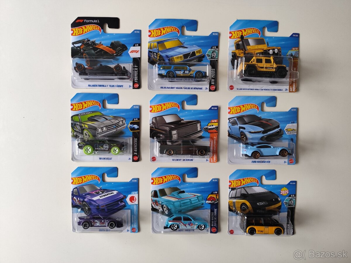 Hot wheels autíčka - 9