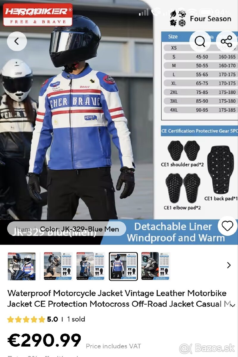 Kožená moto bunda - 9