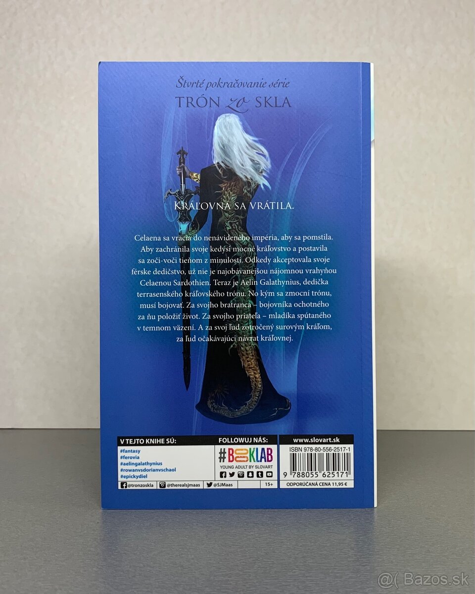 Trón zo skla sedem kníh set - 9