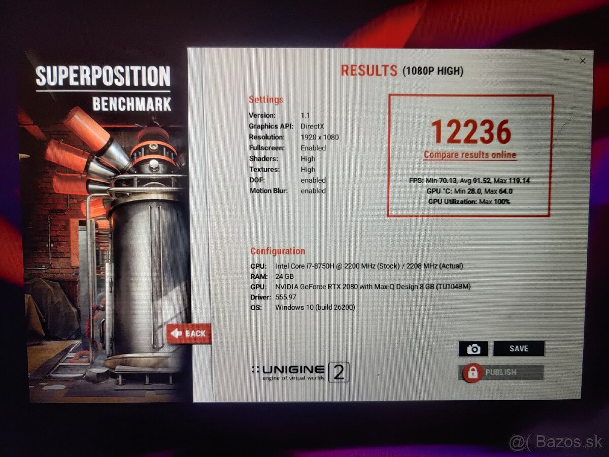 ASUS ROG Zephyrus S 17" - Core i7, RTX 2080, 1Tb SSD - 9