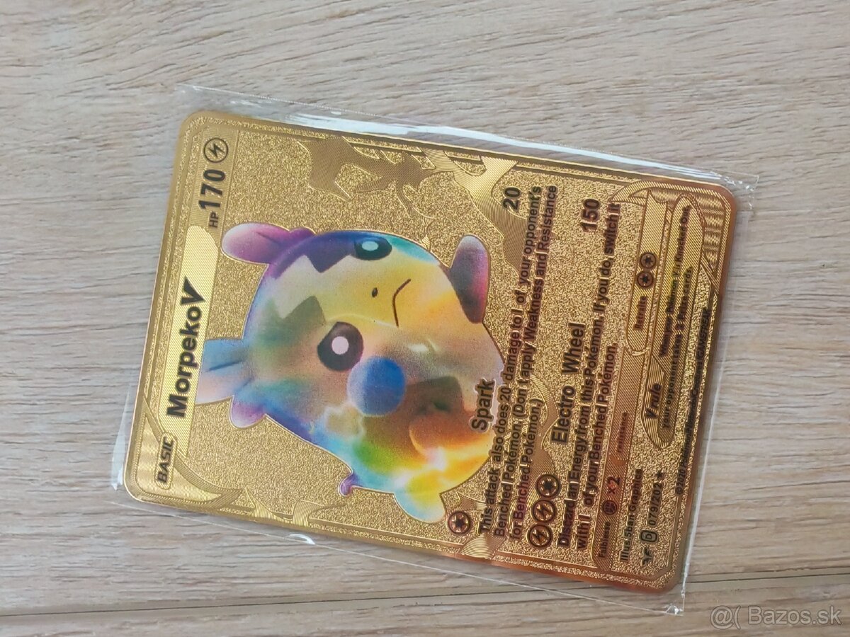 Kovové Pokémon karty - 9