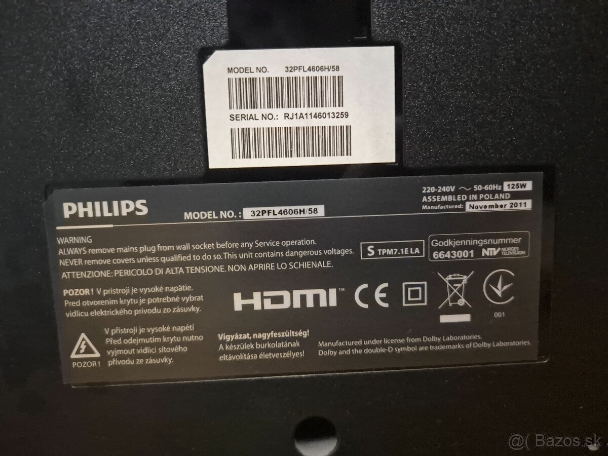 TV philips LCD televízor - 9