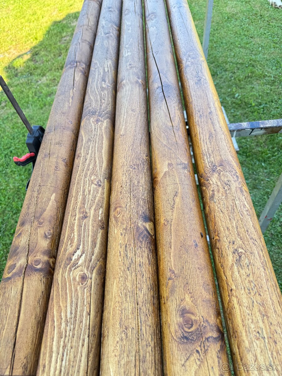 Drevené koly - Frézovaná guľatina - 9