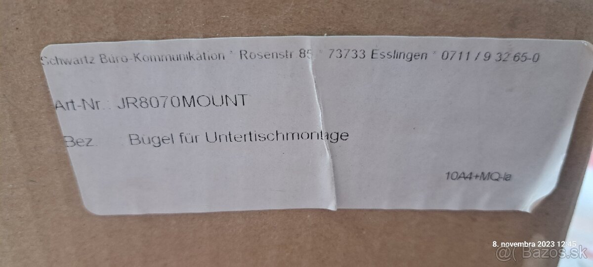 Nová Reálna kasa Metapace K-1
- 9