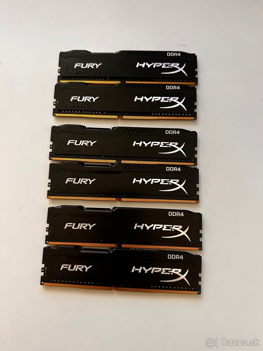 PC komponenty – základné dosky , RAM HyperX - 9
