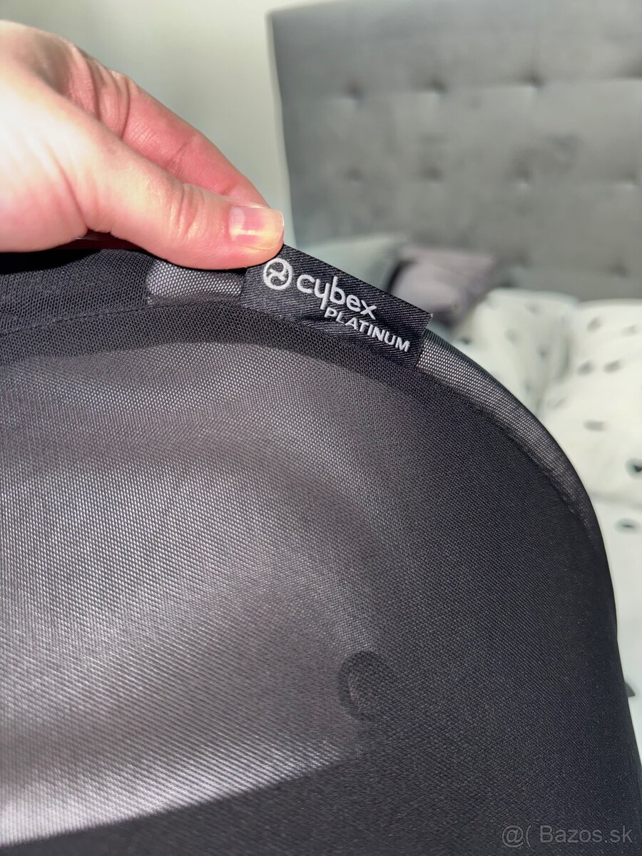 Cybex Priam 4.0 Lux Carry Cot Off White Platinum - 9