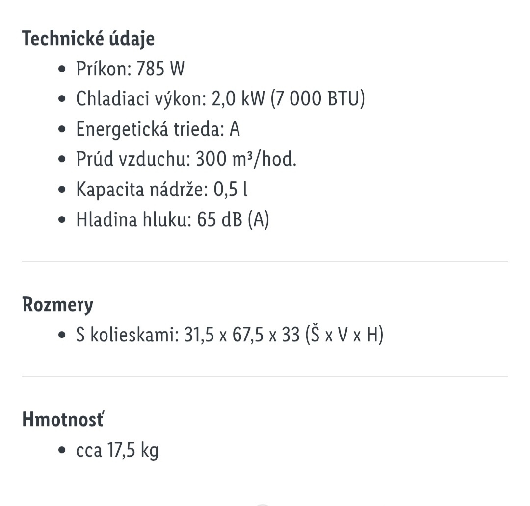 Mobilná klimatizácia - 9