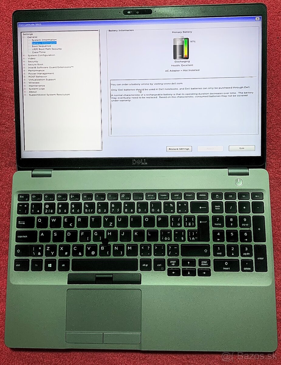 Dell Latitude 5511 i7 32GB ram - 9