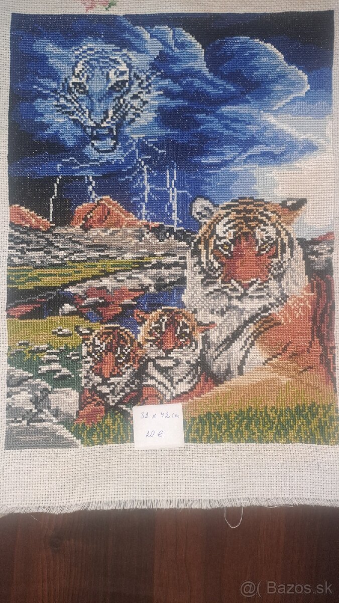 Vyšívané obrazy - 9