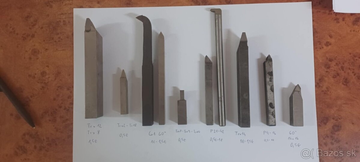 Predáme nože, kužele a frézy - 9