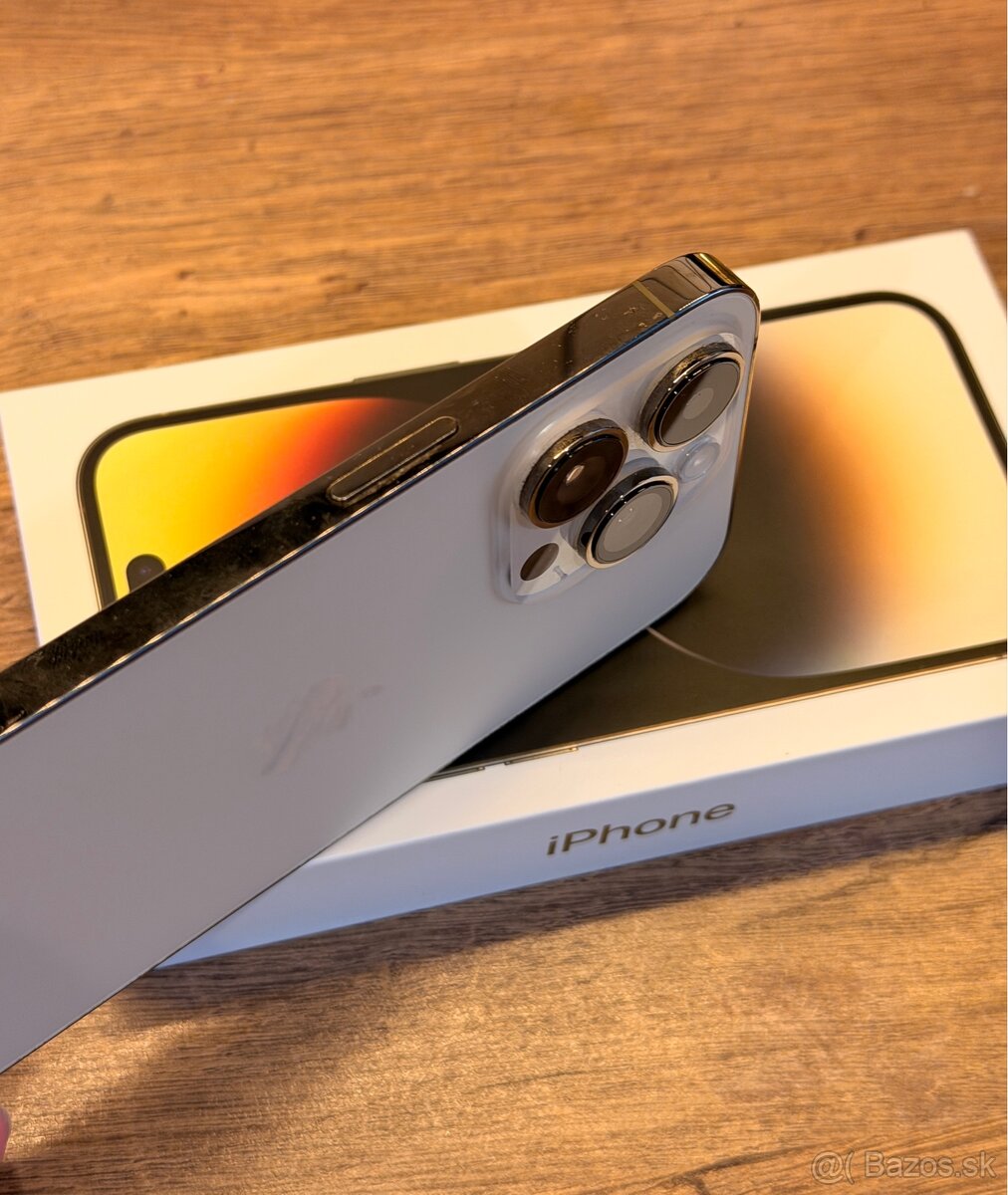 iPhone 14 Pro- zlatý 128GB+ kryty - 9
