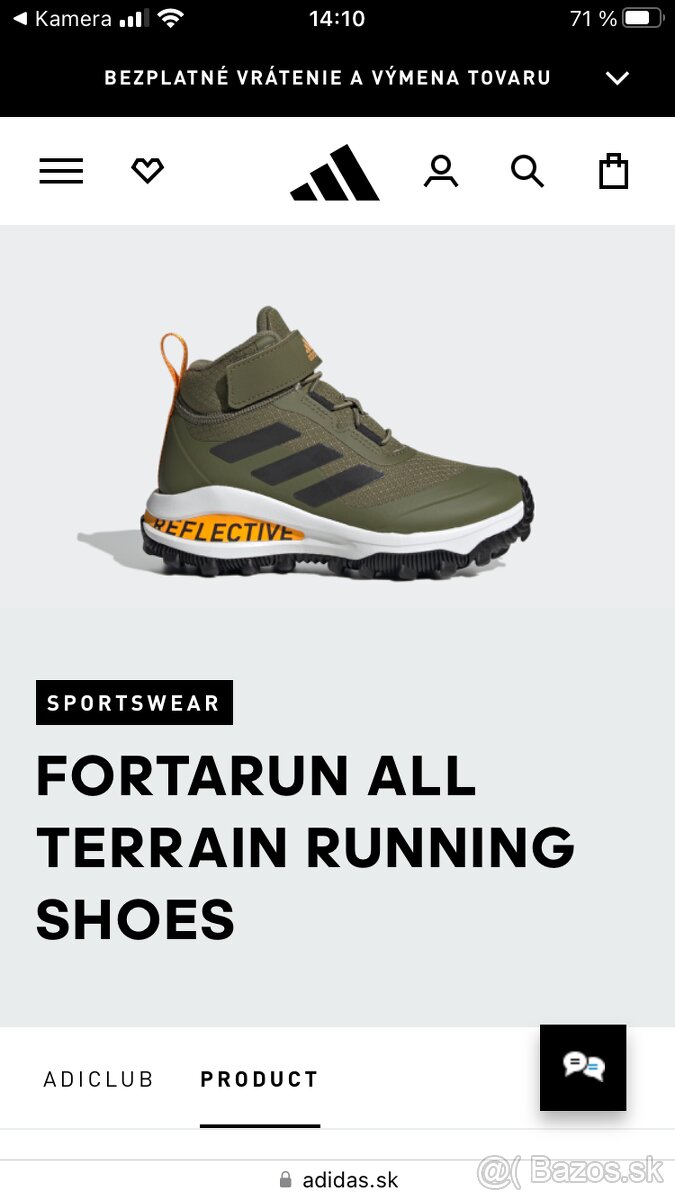 Detské topánky Adidas vel.30,5 - 9