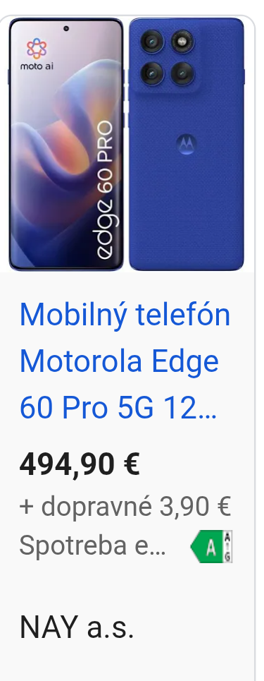 MOTOROLA EDGE 60 PRO - Top cena - 9