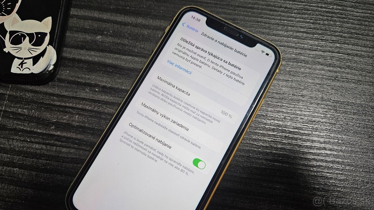 Apple iPhone XR 128GB - nová bat + airpody - 9