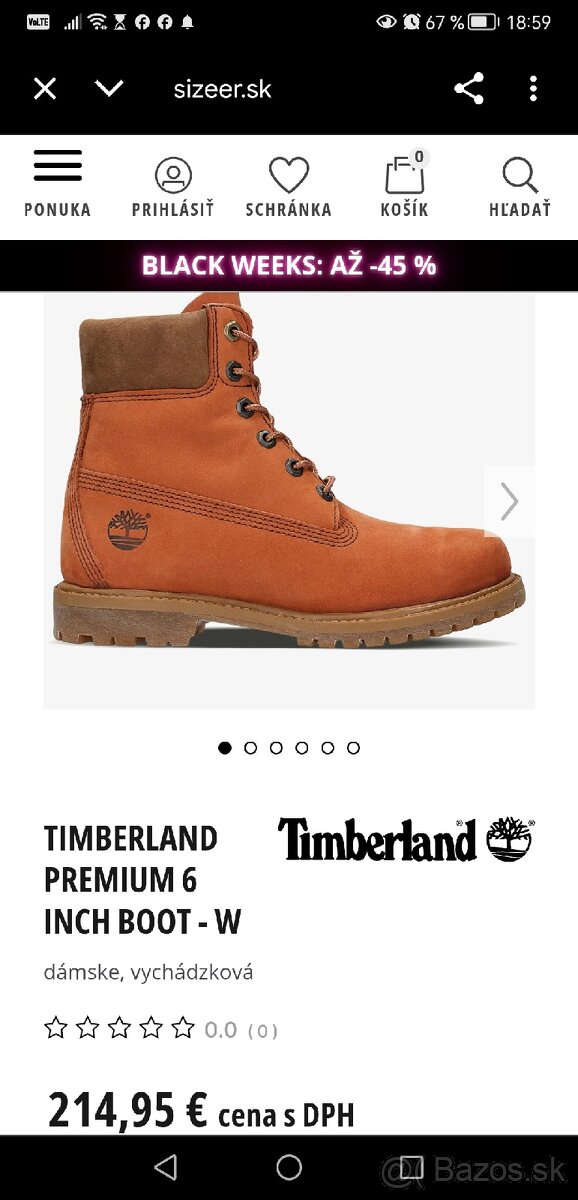 Timberland topanky 39 škorica - 9