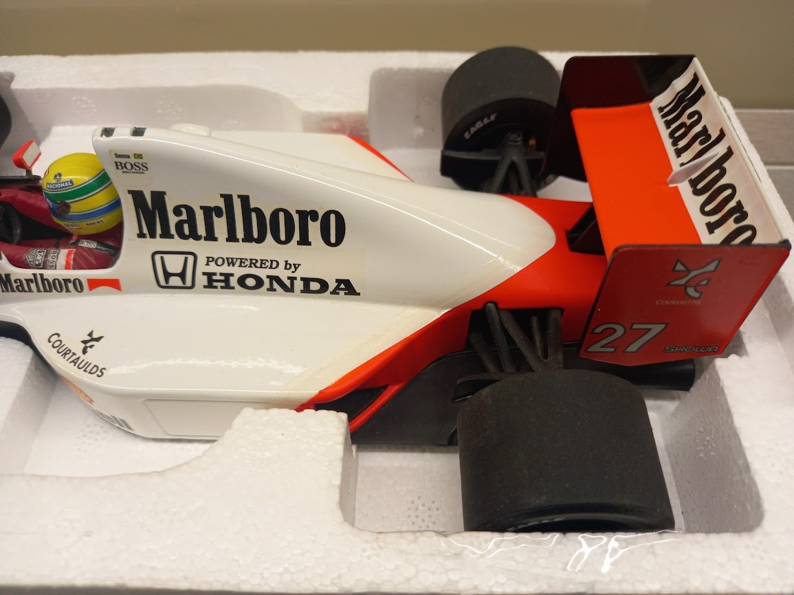 F1 MCLAREN MP4/5B 1990 AYRTON SENNA MINICHAMPS 1:18 - 9