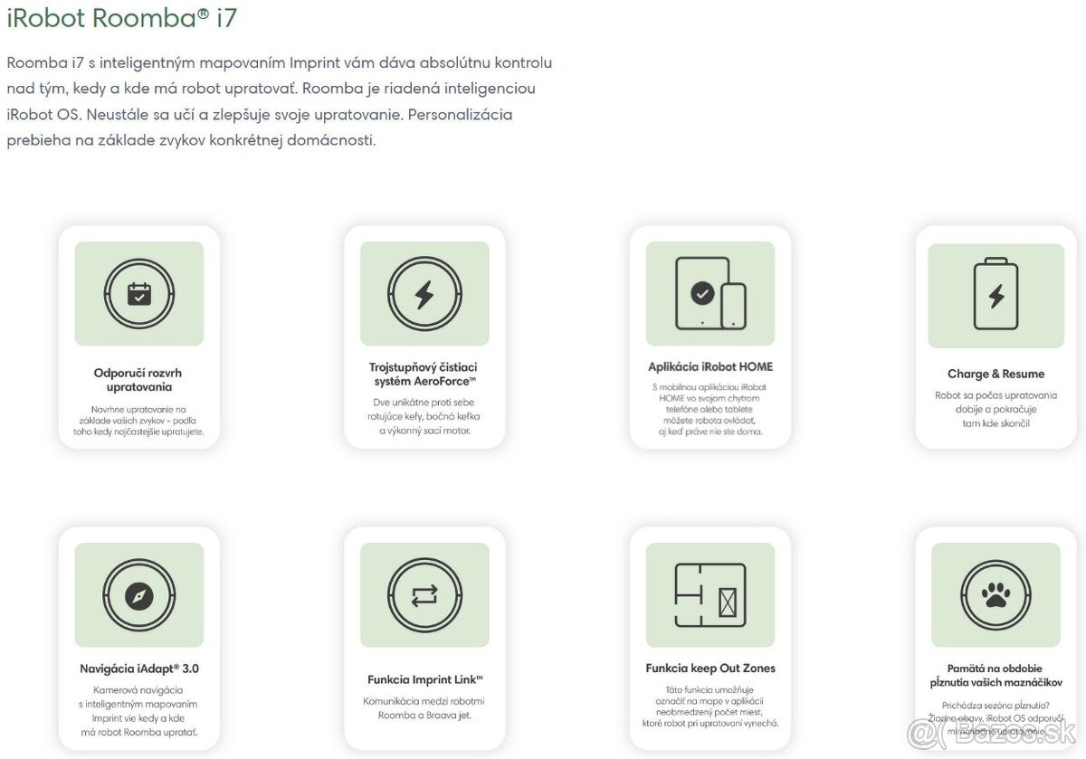 NOVÝ iRobot Roomba i7 7158 Black - 9