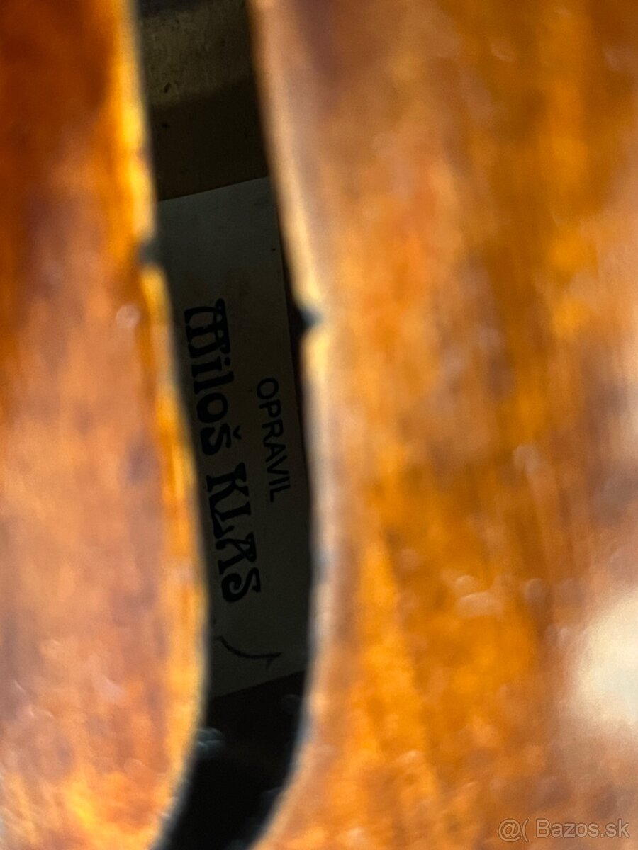 Staré majstrovské husle Mitterwald - 9