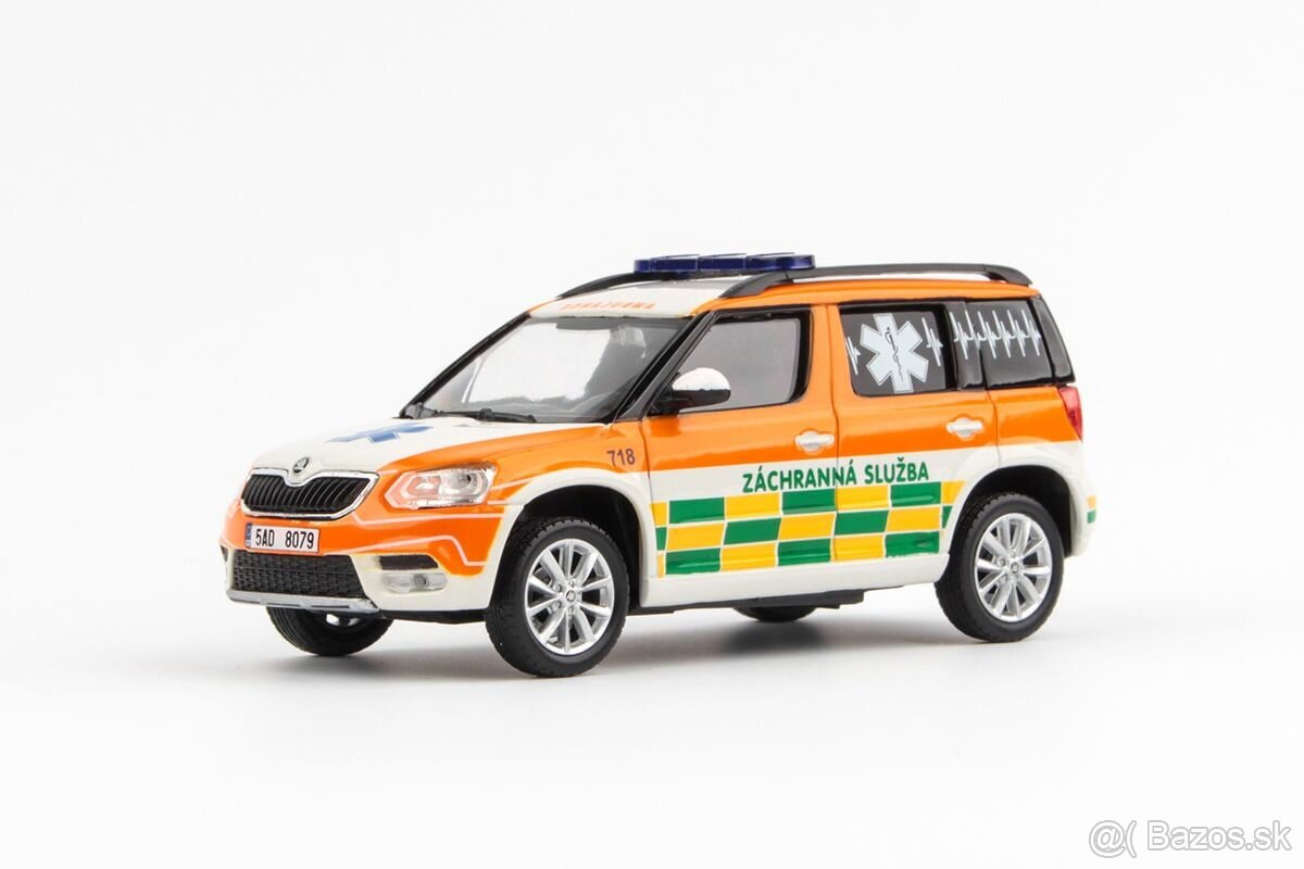 Modely Škoda Yeti FL (2013) ZZS 1:43 Abrex - 9
