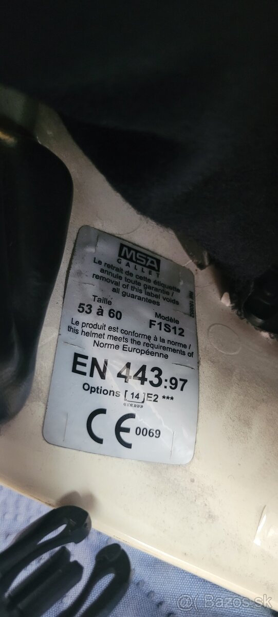 Hasičská zásahová prilba MSA Gallet #5055 - 9