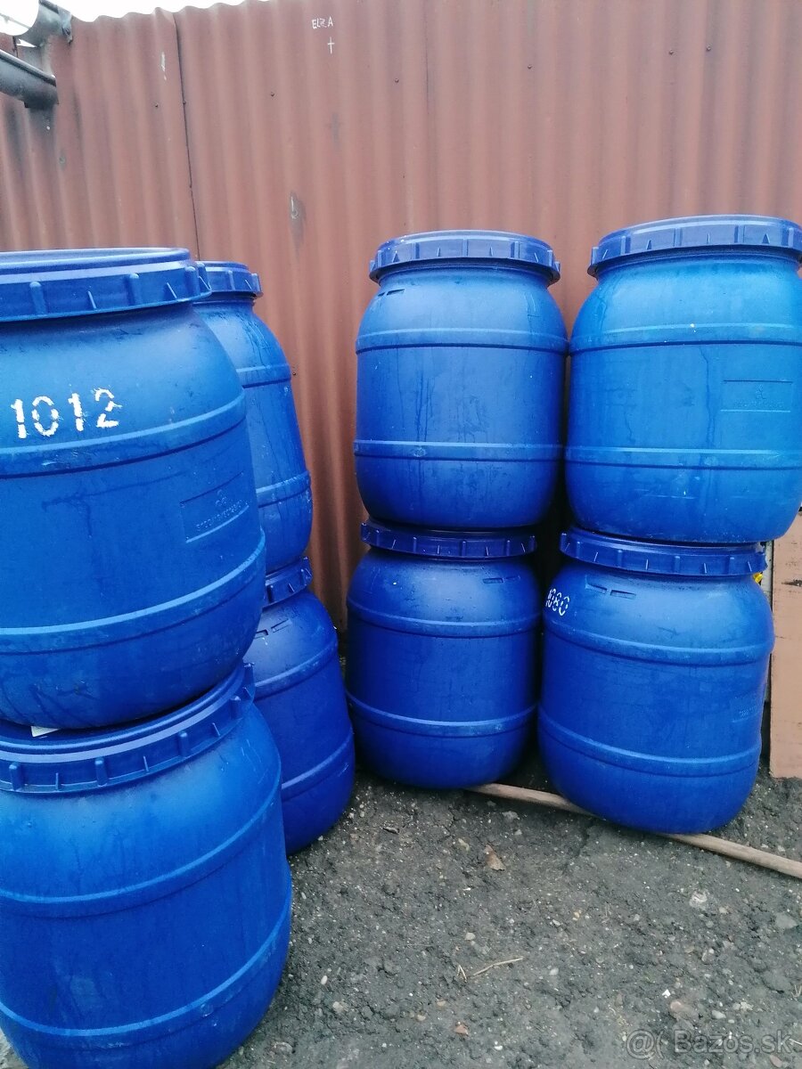 Plastové sudy 150L ,,,pri dohode možnosť dopraviť - 9