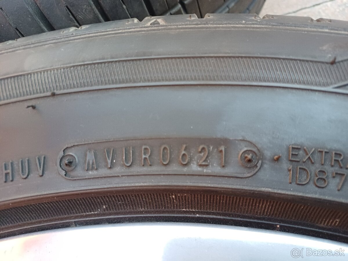 Orig. hliníkové disky Land Rover R20, 5x120 - 9