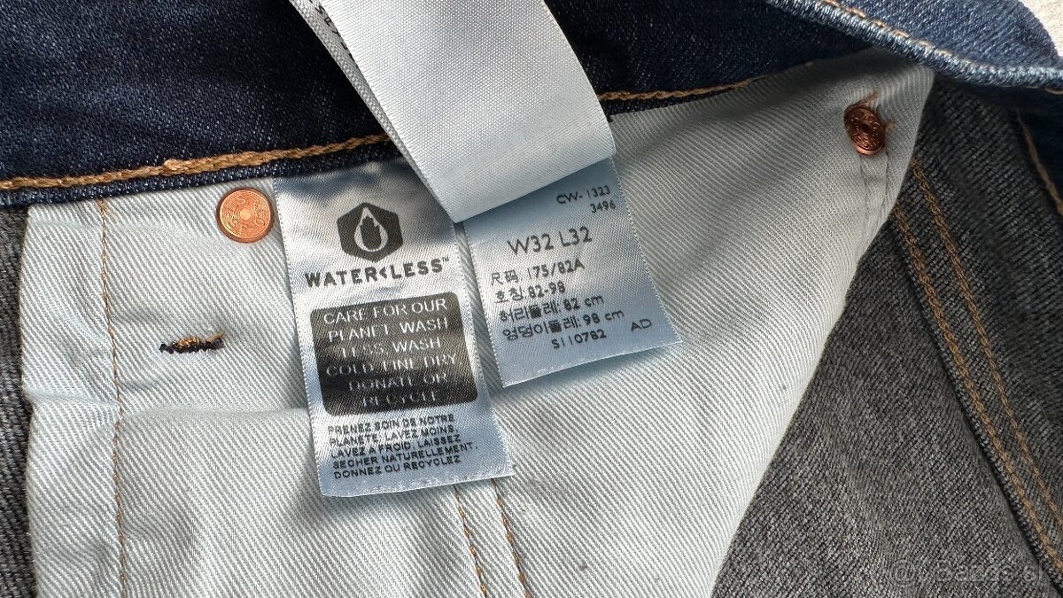 Nové pánske,kvalitné džínsy LEVIS 502 - veľkosť 33/32 - 9