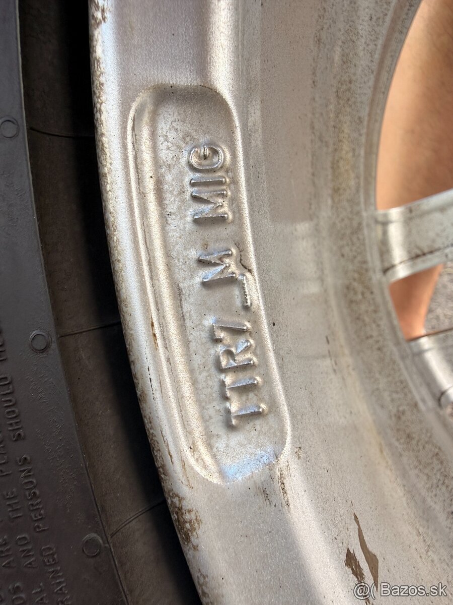 Zimná sada Mercedes GLC R17 Continental + TPMS - 9