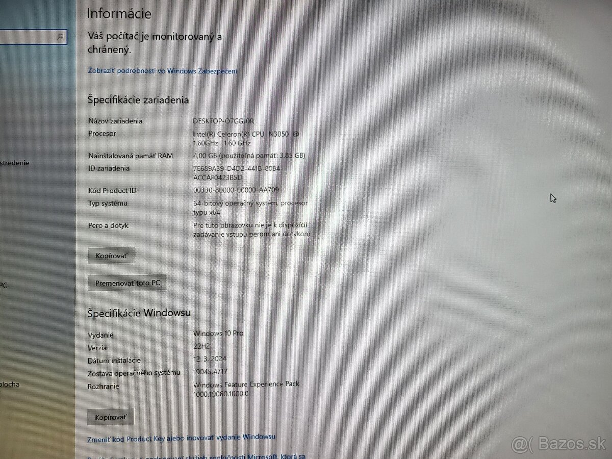 počítač Asus N3050M-E, Celeron N3050, 4 GB DDR3, 120 GB SSD - 9