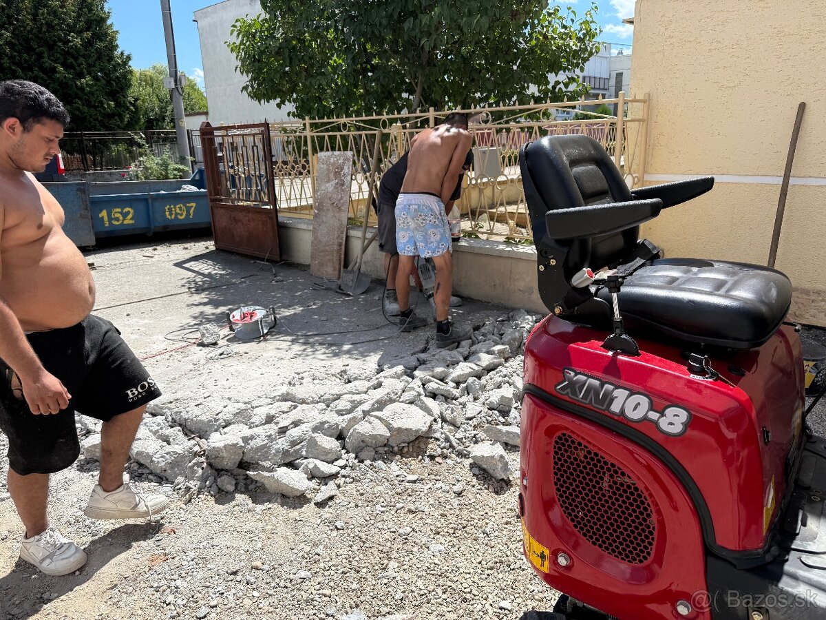 Vypratavanie-Búranie Práce-Výkopové práce - 9