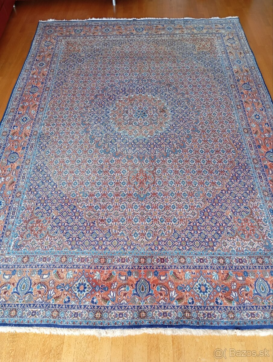 🌟 Hodvábny koberec Isfahan 345×247 cm 🌟 - 9